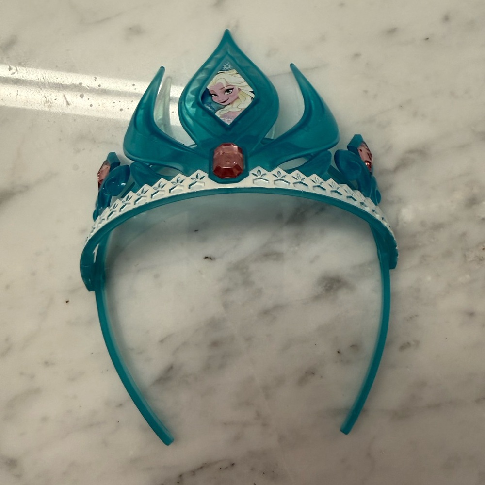 Disney Princess Teal and Pink Tiara Headband